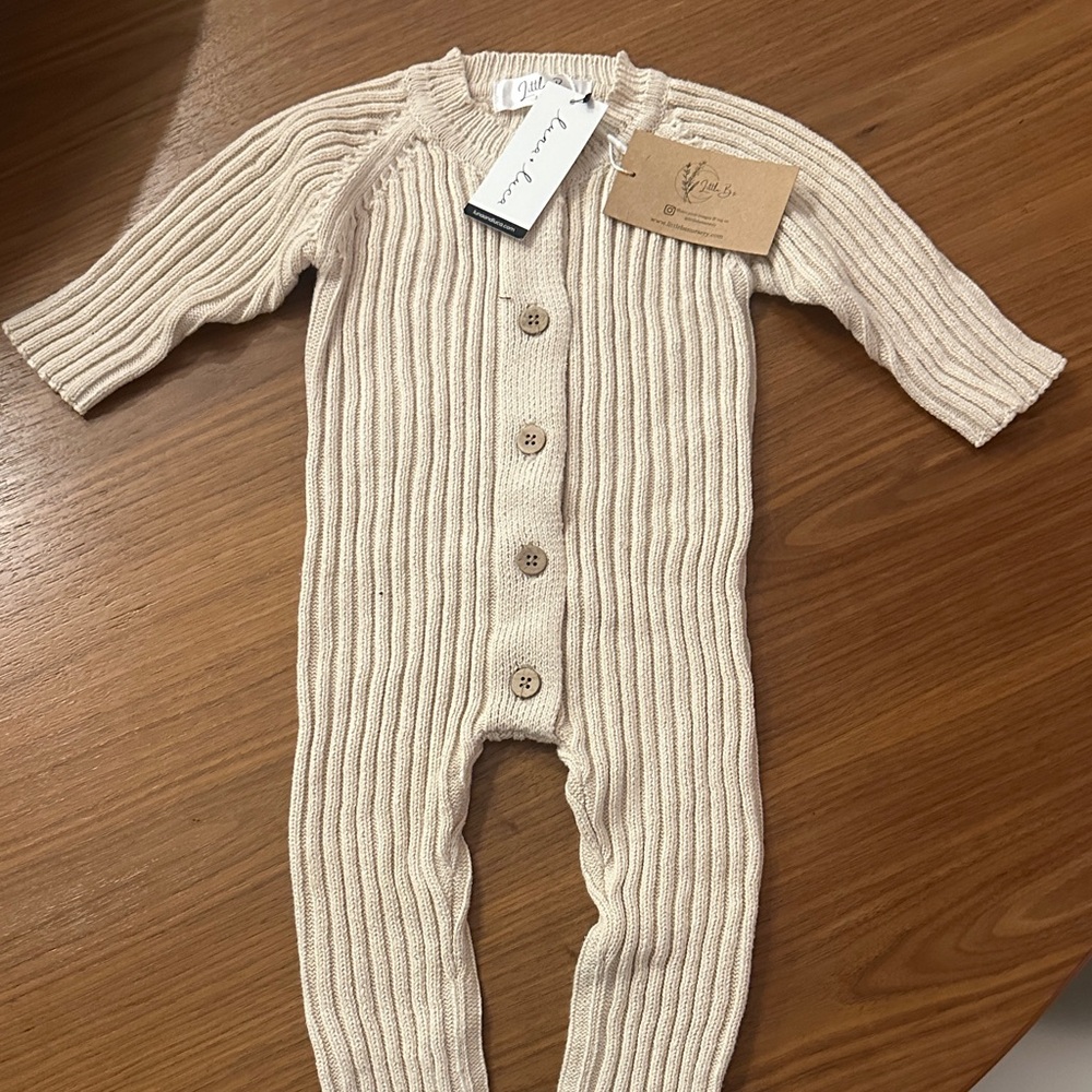 Onsie cotton ribbed baby NWT